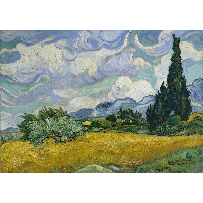 Wheatfields & Cypresses